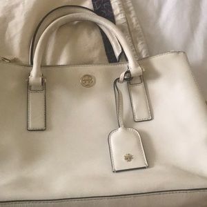 Tory Burch cream bag